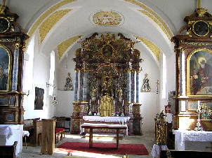 Wallfahrtskirche Thann bei Bad Aibling-Innen